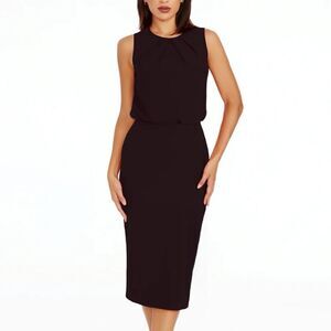 NWT Dress The Population Amanda Black Sheath Dress Sz XL